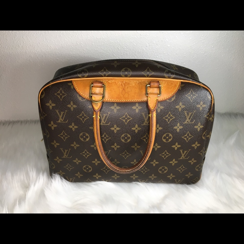 Louis Vuitton Hand Bag Deauville Browns Monogram - Picture 4 of 16